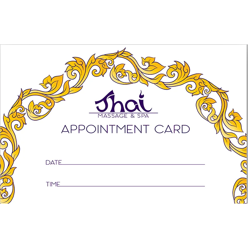 appointment card